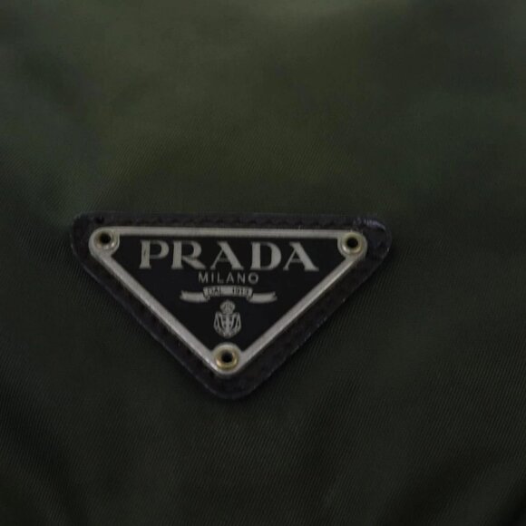 PRADA Backpack Nylon Khaki Auth bs16382 - Picture 13 of 16